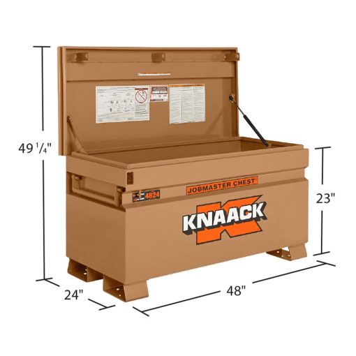 24-in W x 48-in L x 28.25-in Steel Jobsite Box - Image 4