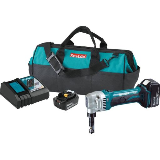 18 Volt LXT Lithium-Ion Cordless 16 Gauge Nibbler Kit, 5.0 Ah