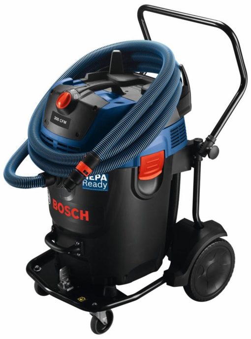 17-Gallon 300-CFM Dust Extractor with Auto Filter Clean and HEPA Filter