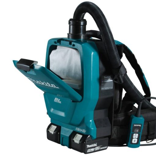 18V X2 LXT Lithium-Ion (36V) Brushless Cordless 1/2 Gallon HEPA Filter Backpack Dry Dust Extractor/Vacuum Kit (5.0Ah) - Image 14