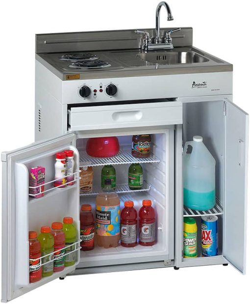 Avanti 30" Complete Compact Kitchen With Refrigerator - Image 2