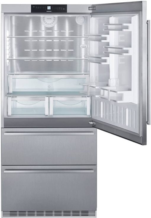 Liebherr 36" Stainless Steel Right-Hinge Fridge-Freezer With NoFrost - Image 2