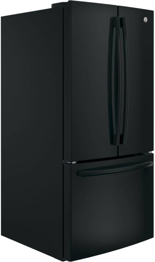 GE ENERGY STAR 24.7 Cu. Ft. Black French-Door Refrigerator - Image 4