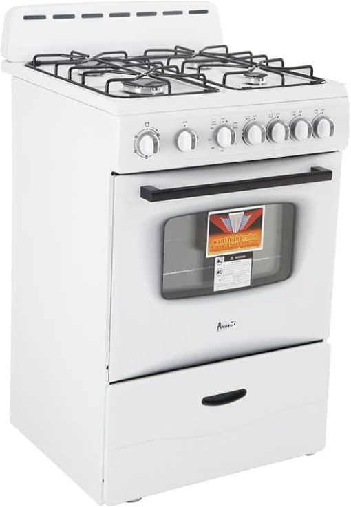 Avanti ADA 24" White Gas Range - Image 2