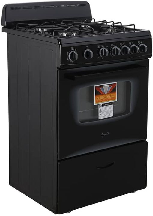 Avanti ADA 24" Black Gas Range - Image 2