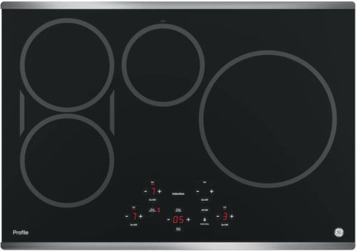 GE Profile ADA 30" Stainless Steel Built-In Touch Control Induction Cooktop - Image 2
