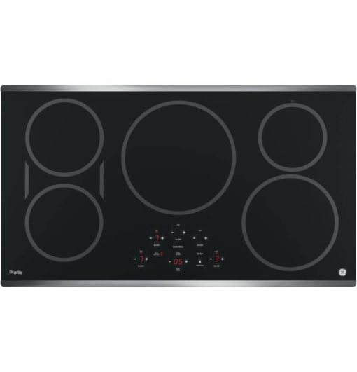 GE Profile ADA 36" Stainless Steel Built-In Touch Control Induction Cooktop - Image 2