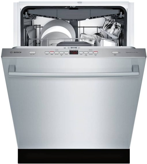 Bosch 300 Series 24" Stainless Steel Bar Handle Dishwasher - Image 3