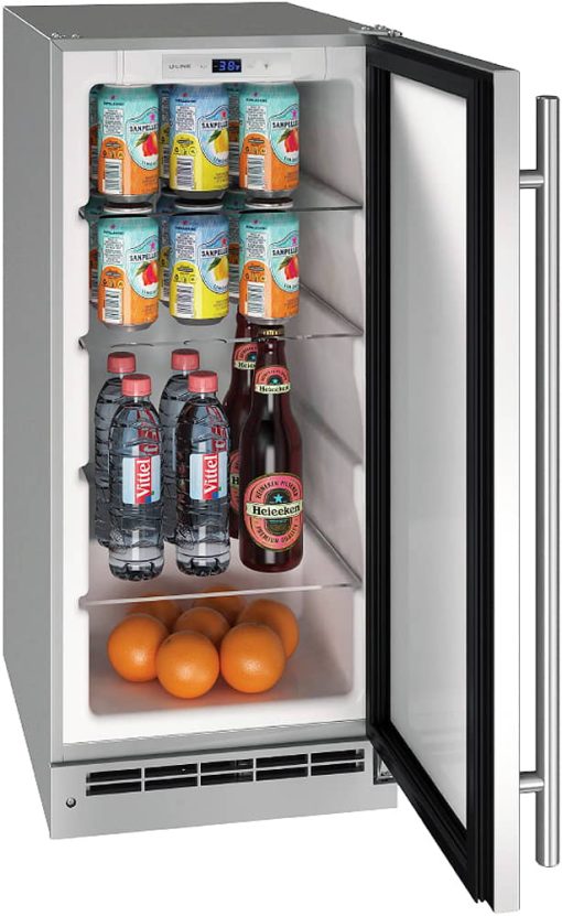 U-Line Outdoor Collection 15" Stainless Solid With Lock Refrigerator - Image 2