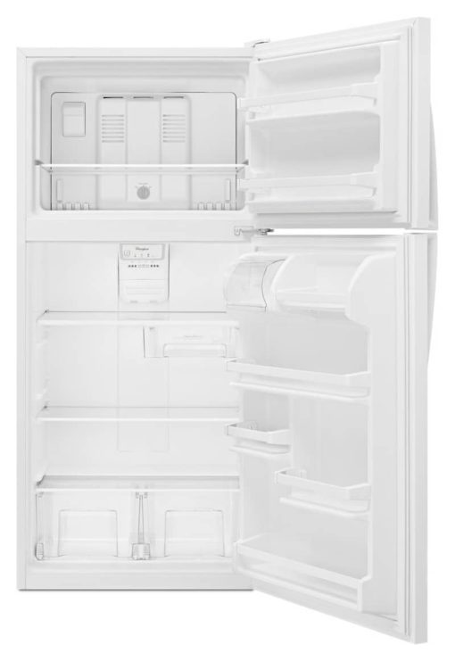 Whirlpool ADA 30" White Top-Freezer Refrigerator - Image 3