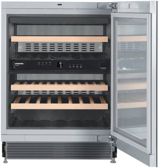 Liebherr 24" Black Frame Undercounter Dual Zone Wine Chiller - Image 2