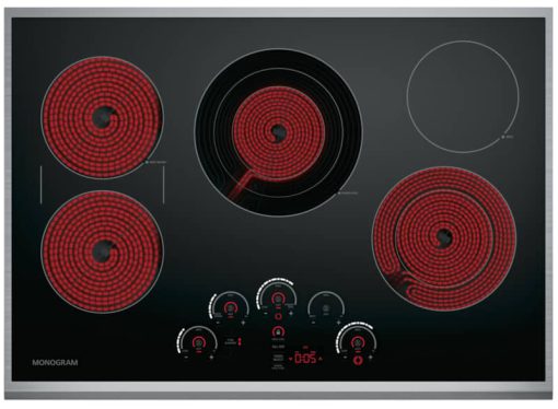 Monogram ADA 30" Stainless Steel Touch Control Electric Cooktop - Image 2
