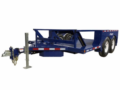 14' x 6' 3" Drop Deck Flatbed Trailer - 10,000 lb. Cap
