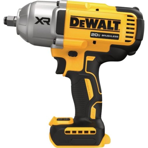 DeWalt 20 Volt MAX XR Lithium-Ion 1/2 In. Cordless Torque Impact Wrench with Hog Ring Anvil (Bare Tool)
