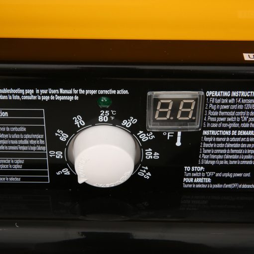 Master 215,000 BTU Kerosene/Diesel Forced Air Heater with Thermostat - Image 4