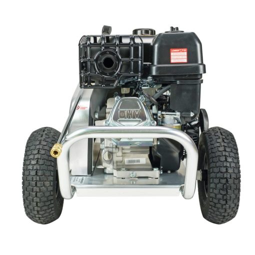 Aluminum Water Blaster 4400 PSI at 4.0 GPM SIMPSON 420 with AAA Triplex Plunger Pump Cold Water Professional Belt Drive Gas Pressure Washer (49-State) - Image 4