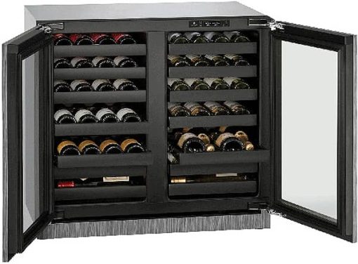 U-Line 3000 Series 36" Integrated Frame Dual-Zone Wine Refrigerator - Image 3