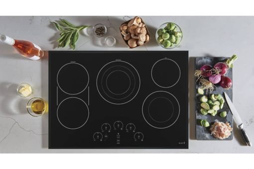 Cafe ADA 30" Black Built-In Electric Cooktop - Image 4