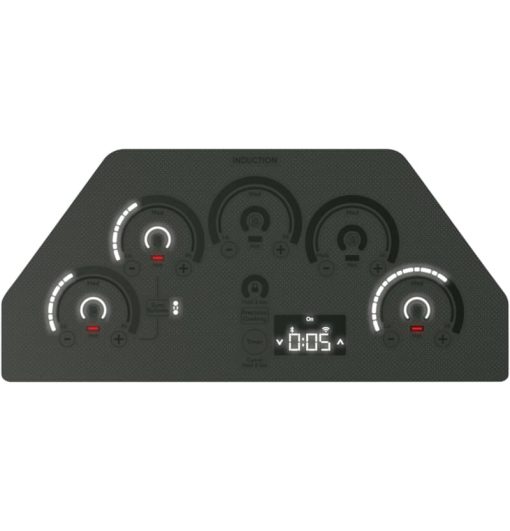Cafe ADA 36" Flagstone Gray Smart Built-In Touch Control Induction Cooktop - Image 3