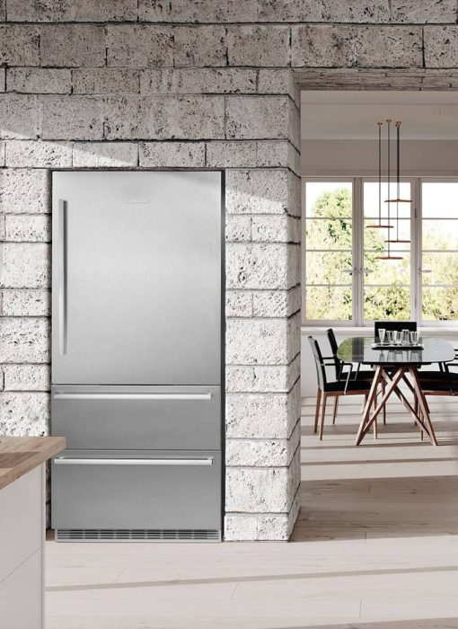 Liebherr 36" Stainless Steel Right-Hinge Fridge-Freezer With NoFrost - Image 3