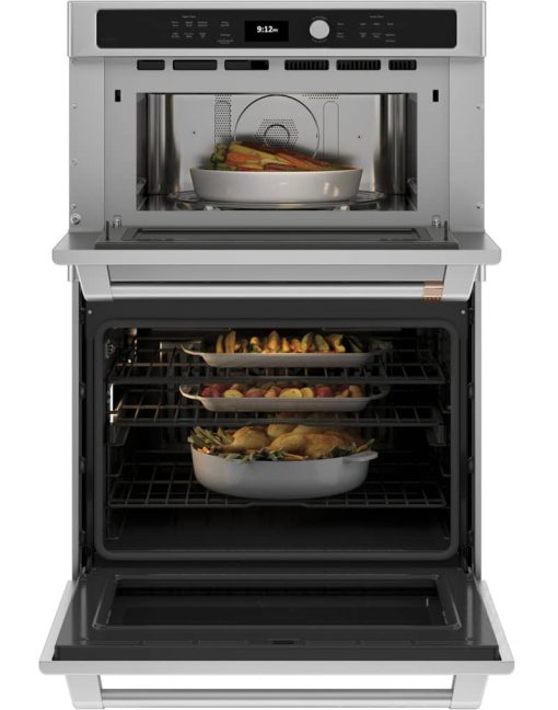 Cafe 30" Stainless Steel Combination Double Wall Oven With Convection & Advantium Technology - Image 3