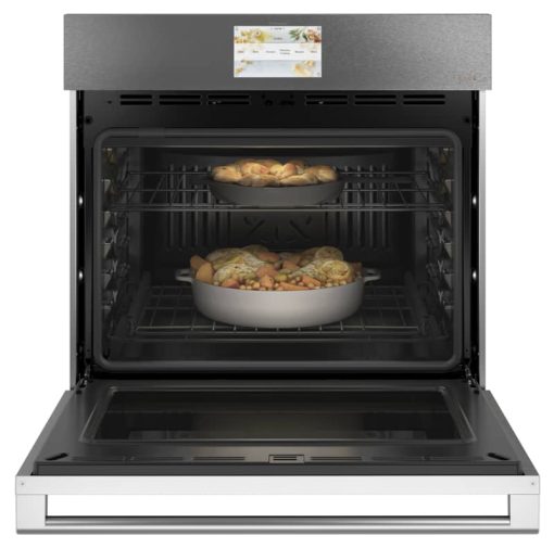 Cafe 30" Platinum Glass Built-In Single Electric Convection Wall Oven - Image 3