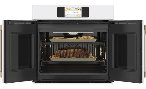Cafe Professional Series 30" Matte White Smart Built-In French-Door Single Wall Oven - Image 3