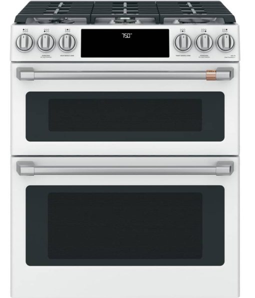 Cafe Brushed Stainless Front Control Gas Knobs & Handles - Image 3