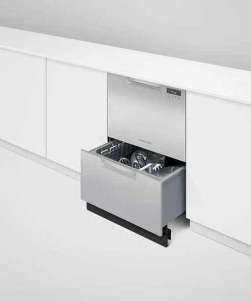 Fisher & Paykel Series 7 24" Stainless Steel Tall Double DishDrawer Dishwasher - Image 3