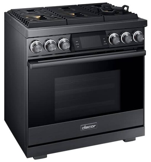Dacor Contemporary 36" Graphite Stainless Steel Natural Gas Range - Image 3
