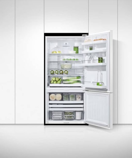 Fisher & Paykel Series 5 17.5 Cu. Ft. White Right-Hinge Freestanding Refrigerator Freezer - Image 2