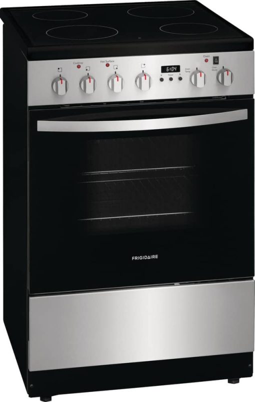 Frigidaire 24" Stainless Steel Freestanding Electric Range - Image 3