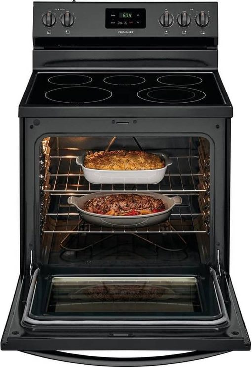 Frigidaire 30" Black Electric Range - Image 3