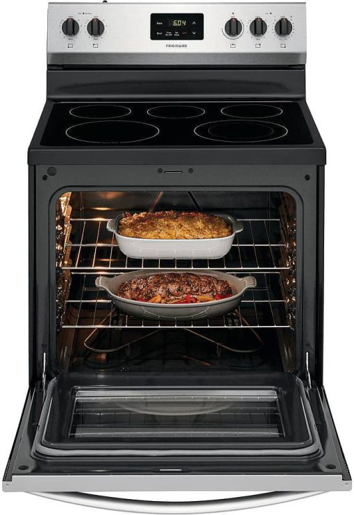 Frigidaire 30" Stainless Steel Electric Range - Image 3