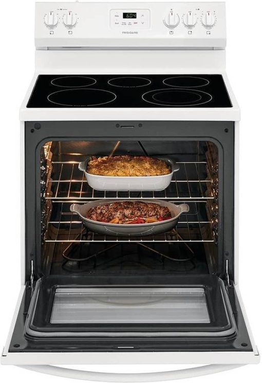 Frigidaire 30" White Electric Range - Image 3