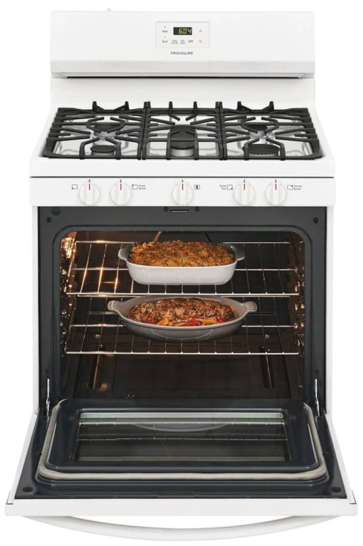 Frigidaire 30" White Gas Range - Image 3