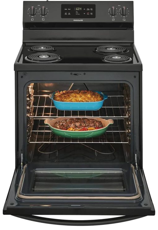 Frigidaire 30" Black Electric Range - Image 3