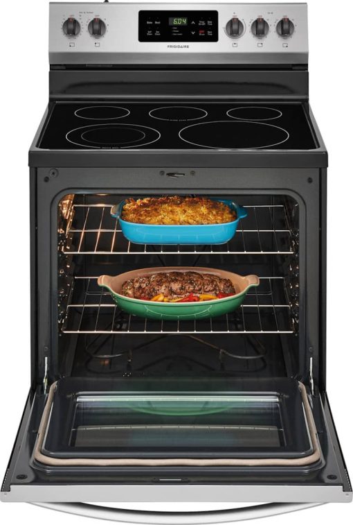 Frigidaire 30" Stainless Steel Electric Range - Image 3