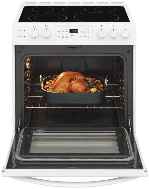 Frigidaire ADA 30" White Front Control Freestanding Electric Range - Image 3