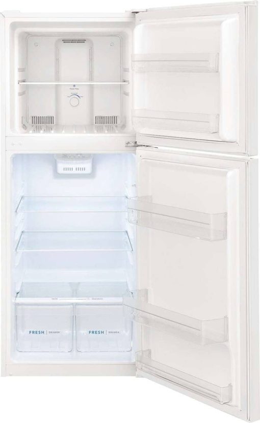 Frigidaire ADA 11.6 Cu. Ft. White Top Freezer Apartment-Size Refrigerator - Image 3