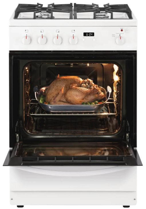 Frigidaire 24" White Front Control Freestanding Gas Range - Image 3