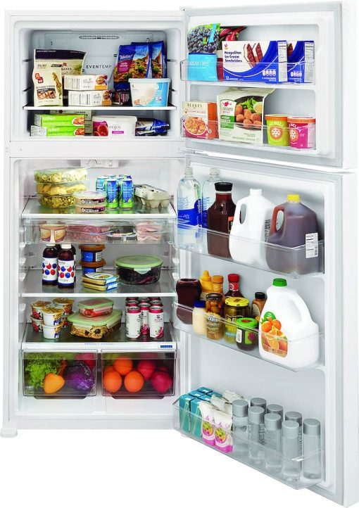Frigidaire ADA 20 Cu. Ft. White Top Freezer Refrigerator - Image 3