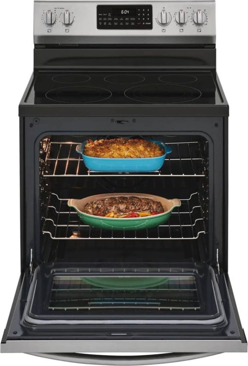 Frigidaire Gallery 30" Smudge-Proof Stainless Steel Freestanding Electric Range With Air Fry - Image 3