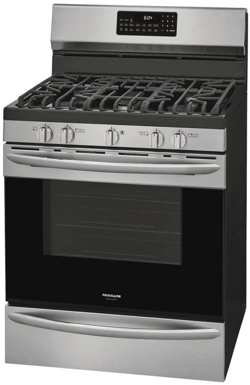 Frigidaire Gallery 30" Smudge-Proof Stainless Steel Freestanding Gas Range With Air Fry - Image 3
