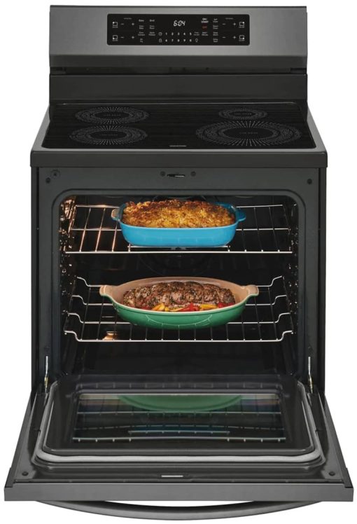 Frigidaire Gallery 30" Smduge-Proof Black Stainless Steel Induction Range With Air Fry - Image 3