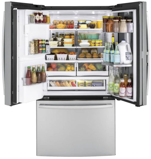 GE ADA 27.7 Cu. Ft. Fingerprint Resistant Stainless Steel French-Door Refrigerator With Door In Door - Image 2