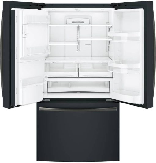 GE ADA ENERGY STAR 27.7 Cu. Ft. Black Slate French-Door Refrigerator - Image 3