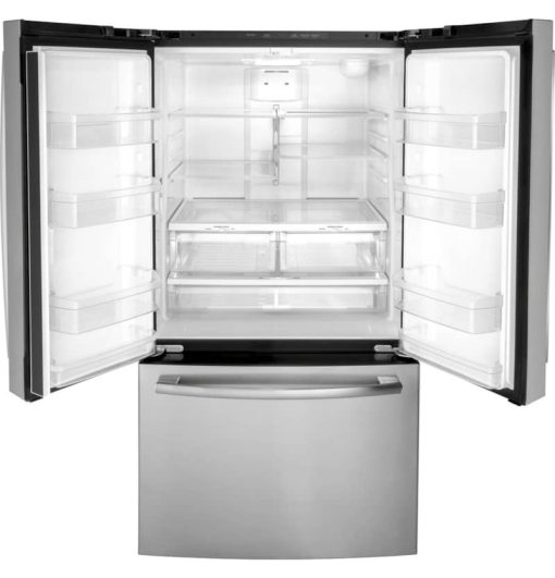 GE ENERGY STAR 27 Cu. Ft. Fingerprint Resistant Stainless Steel French-Door Refrigerator - Image 3