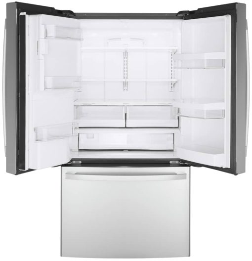 GE ADA ENERGY STAR 22.1 Cu. Ft. Fingerprint Resistant Stainless Steel Counter-Depth French-Door Refrigerator - Image 3