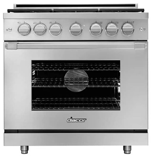 Dacor Professional 36" Stainless Steel Natural Gas Range - Image 3